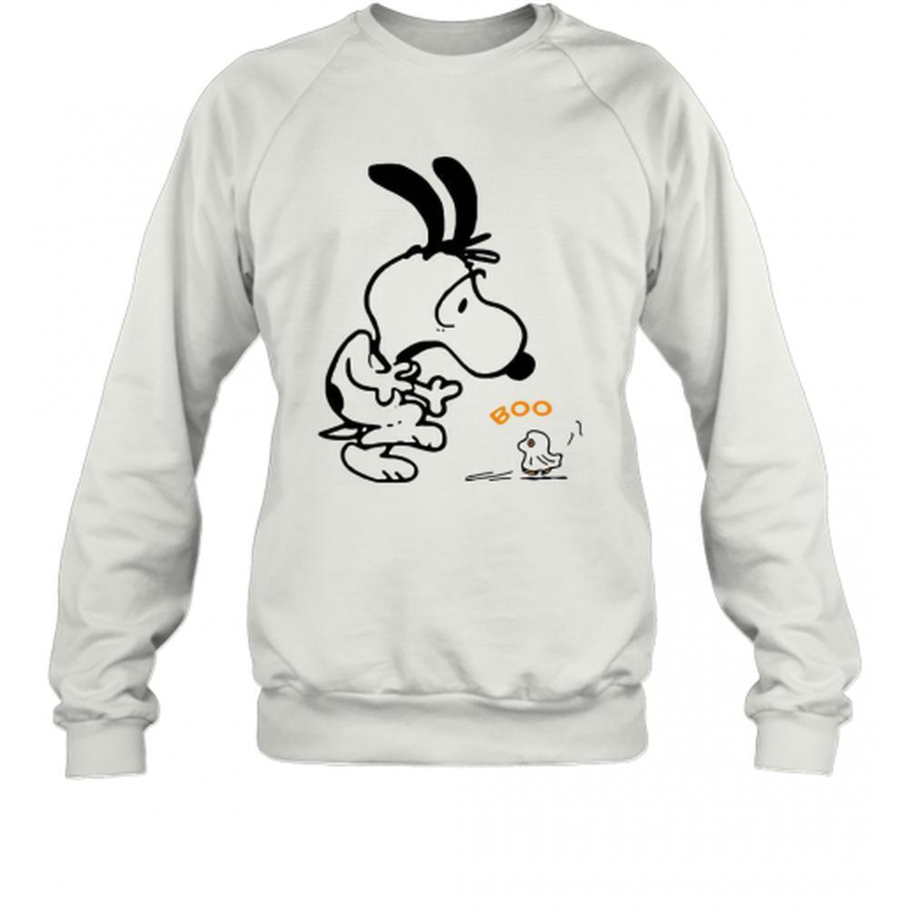 Snoopy And Woodstock Boo T-Shirt - Picture 1 of 4